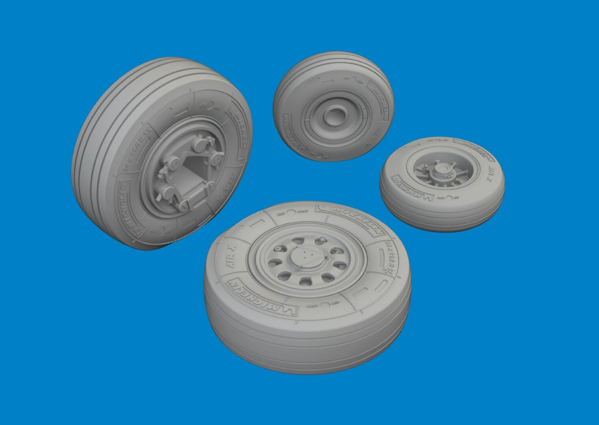 Roues Eduard 6481110 F-35C TAMIYA 1/48