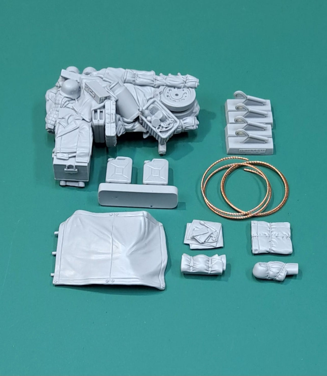 Eureka XXL ER-3573 Kit de rangement pour Sturmgeschütz III Ausf.G (Das Werk, Dragon, MiniArt, RFM, Takom) 1/35