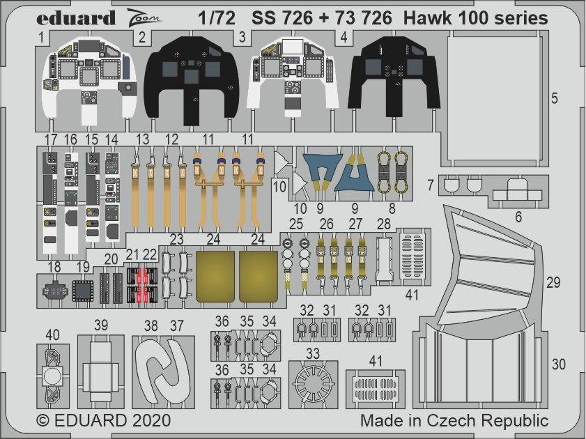 Eduard 73726 Hawk série 100 AIRFIX 1/72