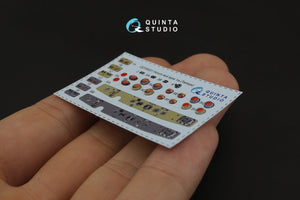 Intérieur imprimé en 3D et coloré sur papier décalcomanie Quinta Studio QD35027 Horch 4X4 type 1a (pour kit Tamiya) 1/35 – image 3