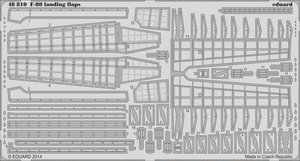 Volets d&amp;#39;atterrissage Eduard 48810 F-80 HOBBY BOSS 1/48