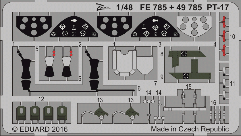 Eduard FE785 PT-17 REVELL 1/48 