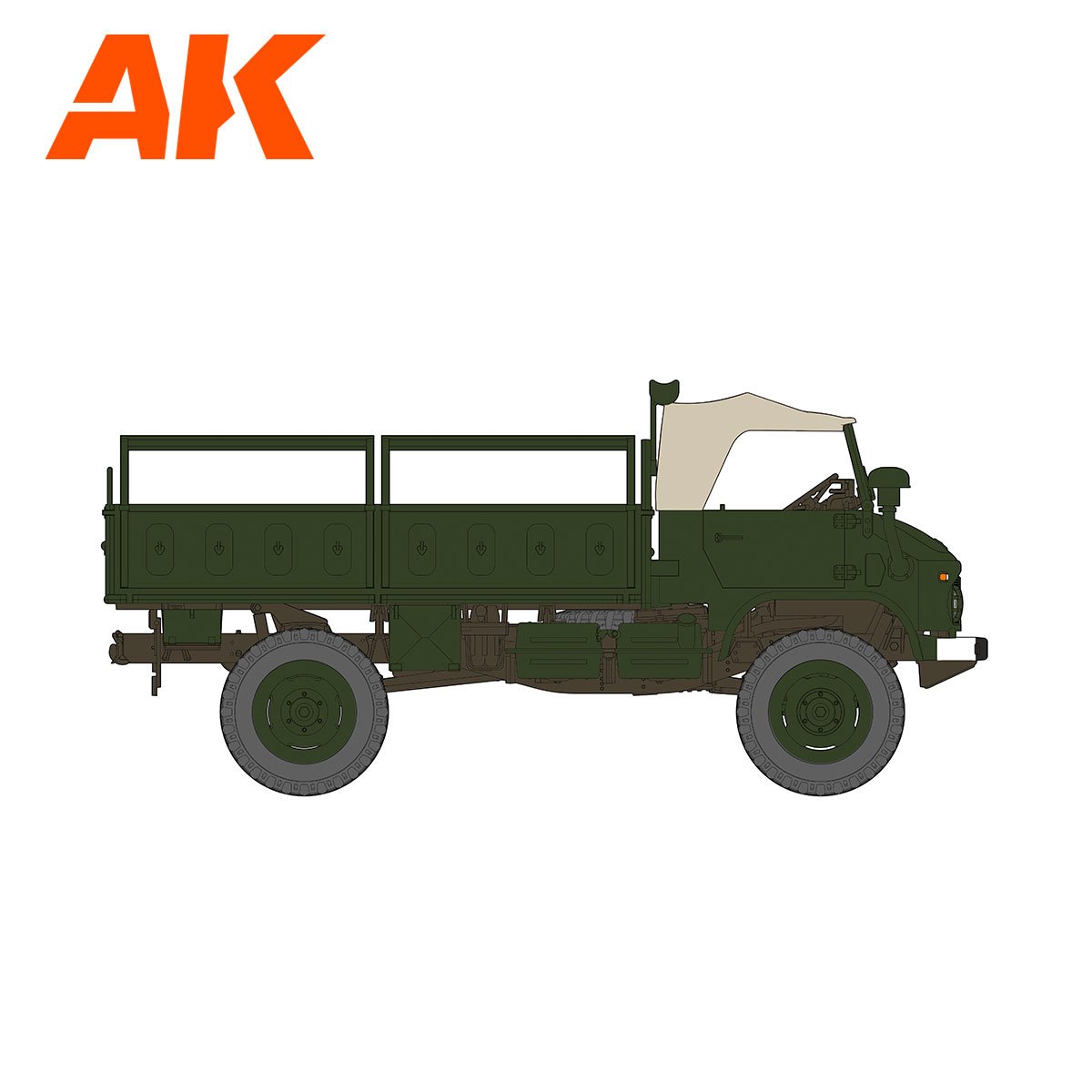 AK Interactive AK35506 UNIMOG S 404 MOYEN-ORIENT 1/35 – image 6