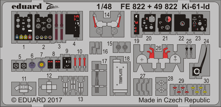 Eduard FE822 Ki-61-Id TAMIYA 1/48
