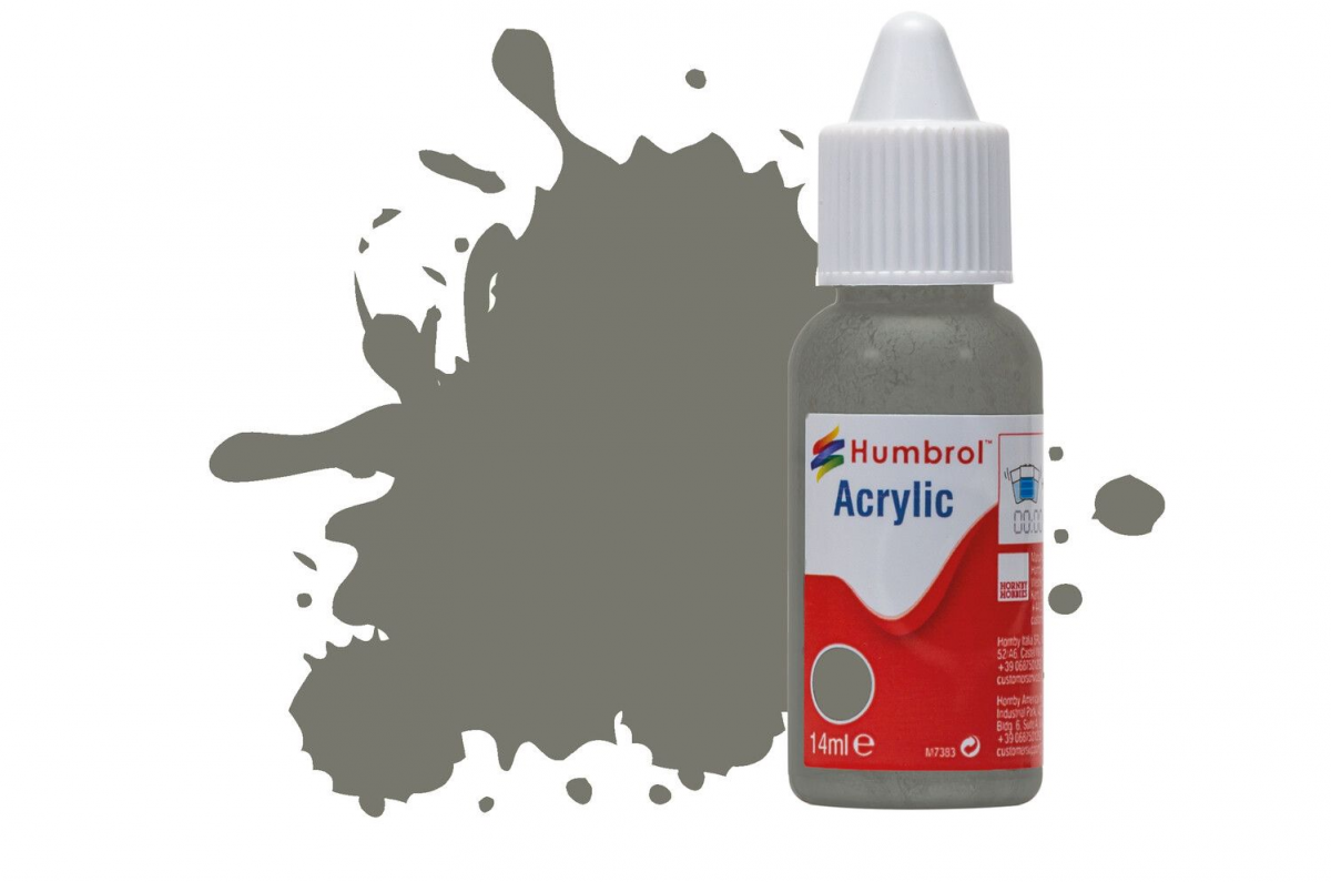 Humbrol DB0224 N° 224 Gris ardoise foncé - Mat - 14 ml