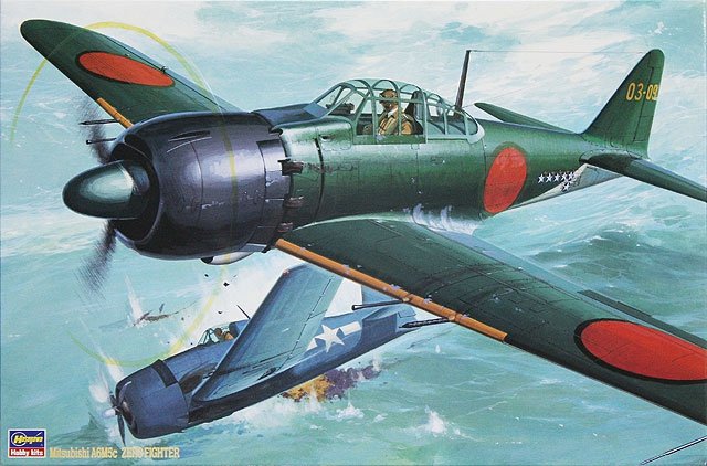 Hasegawa ST4 A6M5c Zero Fighter 1/32