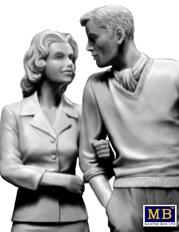 Master Box 24029 Série Dangerous Curves. Bob et Sally - Le couple heureux 1/24 – image 3