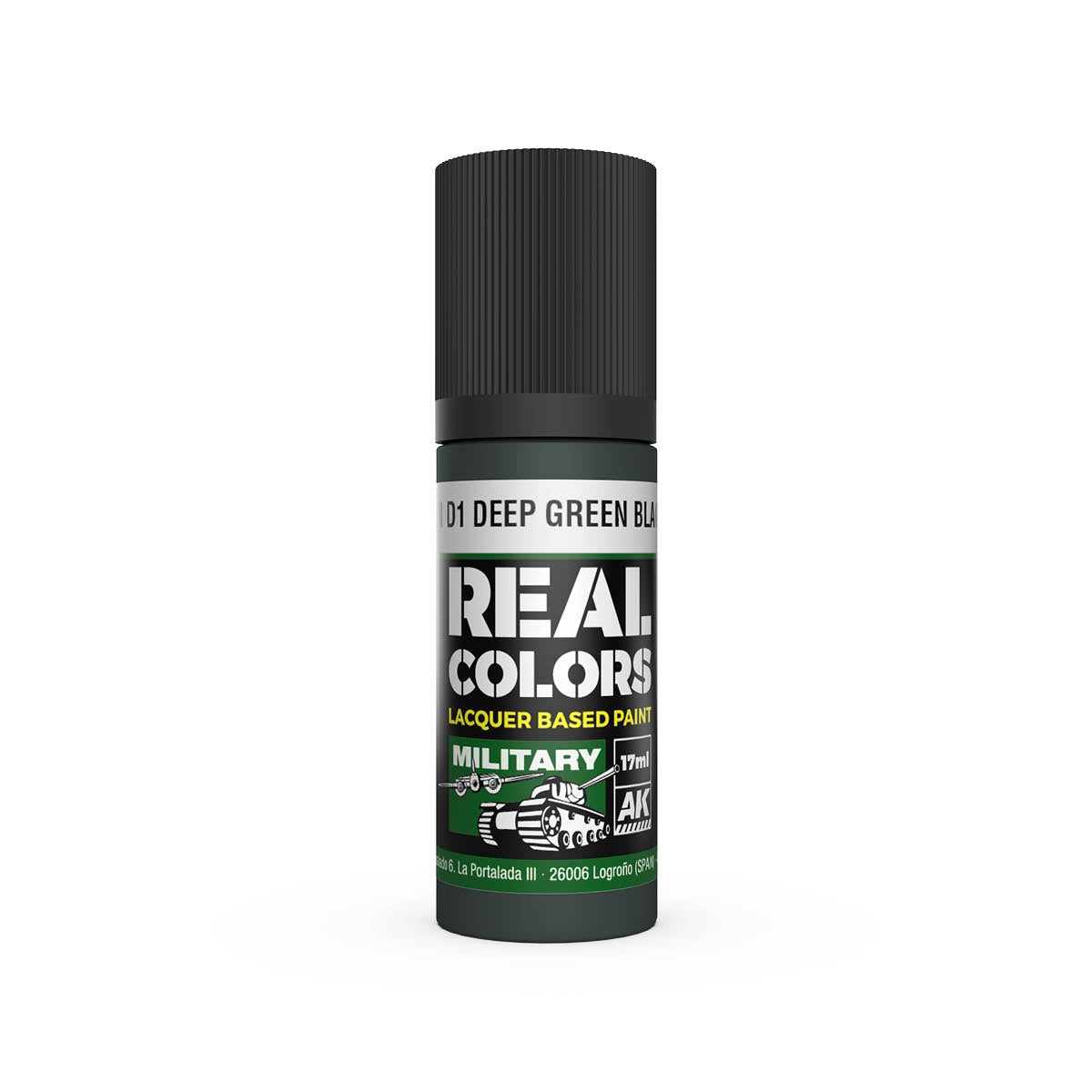 AK Interactive RC954 IJN D1 Vert foncé Noir 17 ml – immagine 2