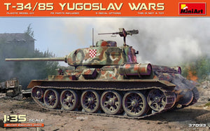 MiniArt 37093 T-34/85 GUERRES YOUGOSLAVE 1/35