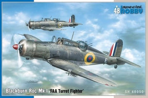 Maquette Special Hobby 48050 Blackburn Roc Mk.I « Chasseur à tourelle FAA » au 1/48