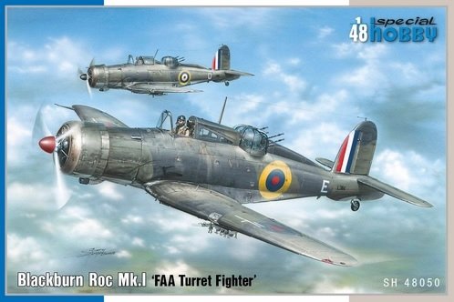 Maquette Special Hobby 48050 Blackburn Roc Mk.I « Chasseur à tourelle FAA » au 1/48