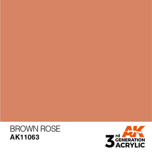 AK Interactive AK11063 Rose Brune 17 ml