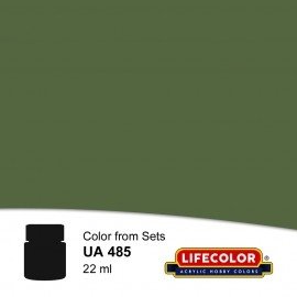 Lifecolor UA485 ERDL Vert moyen 22 ml