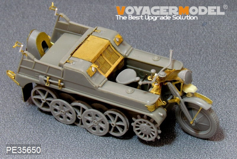 Voyager modèle PE35650 seconde guerre mondiale allemand Sd.Kfz.2 kleines Kettenkard pour DRAGON 6114 1/35 – immagine 2