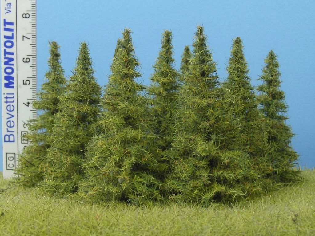 Model scene MO070 Larch 6,5/8cm (7pcs)