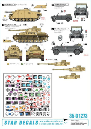 Star Decals 35-C1273 Balkans Seconde Guerre mondiale n° 4 1/35 – immagine 2
