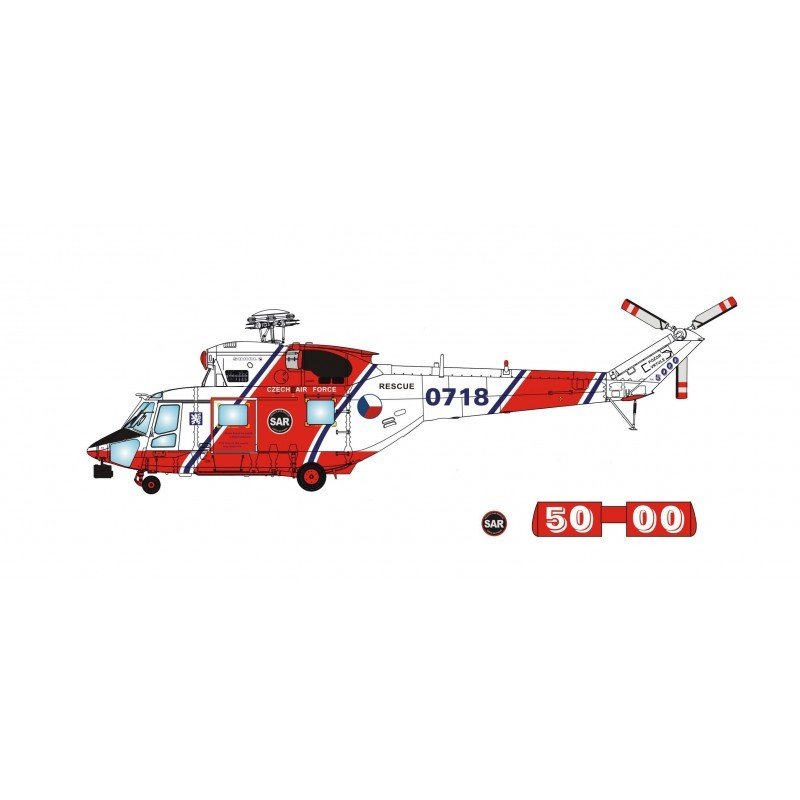 Réponse AA72001 PZL W-3A Sokół Force aérienne tchèque 1/72  – immagine 4