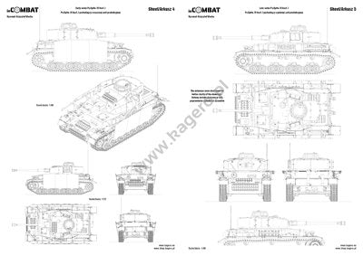 Kagero 8805 German Medium Tank Panzerkampfwagen IV Ausf. G/H/J PL – image 5