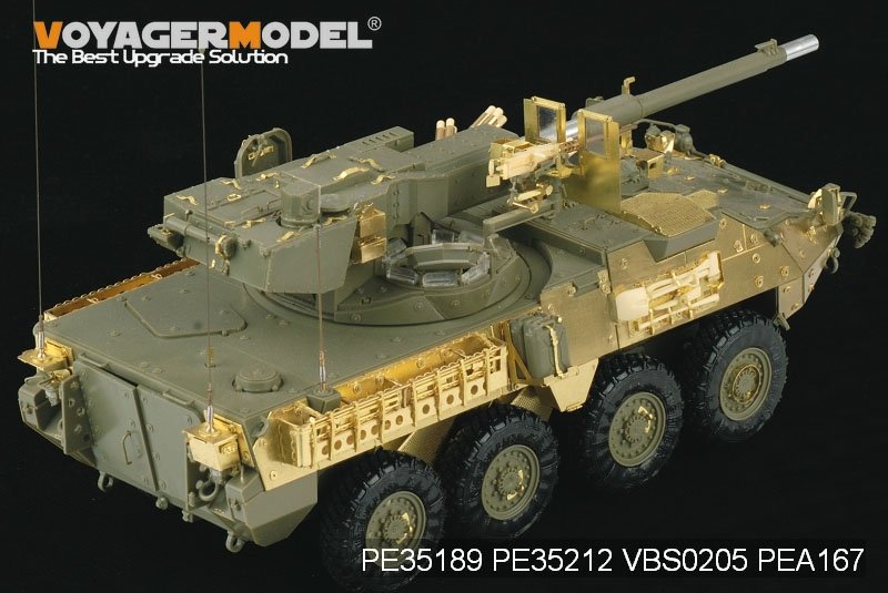 Voyager Model PE35212 Modern US Army M1128 MGS Armour Plate (For AFV CLUB 35128) 1/35 – zdjęcie 2