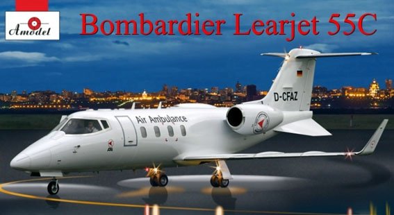 Modèle A 72348 Bombardier Learjet - 55C 1/72 