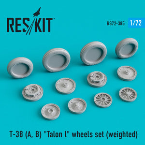 RESKIT RS72-0385 T-38 (A, B) « TALON L » JEU DE ROUES (LESTÉ) 1/72
