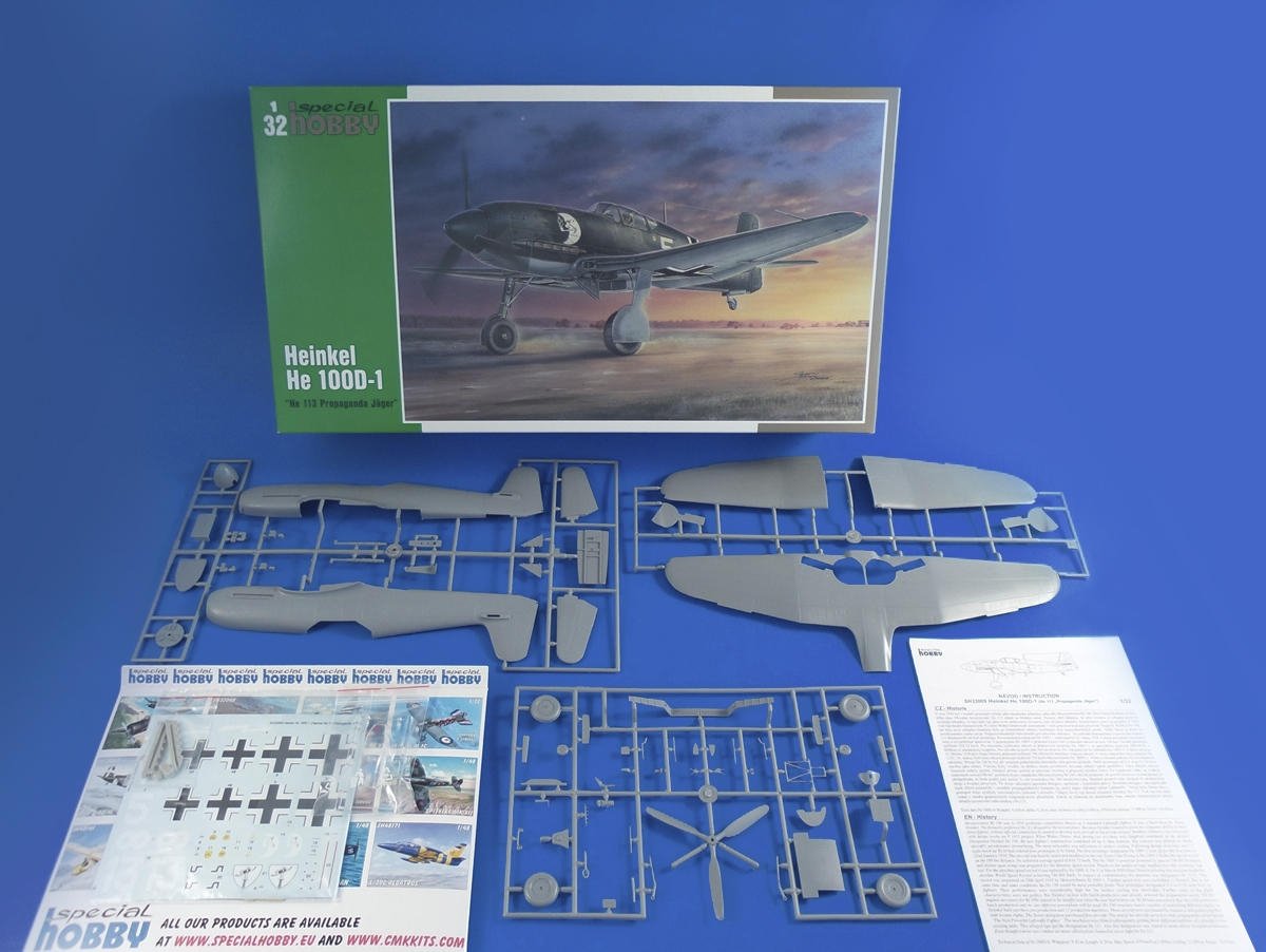 Hobby spécial 32009 Heinkel He 100D-1 (1/32) – image 2