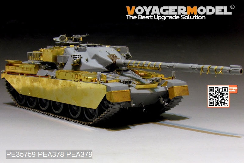 Maquette Voyager PE35759 Char de combat principal britannique Chieftain Mk.5/5P (modèle de base) pour TAKOM 2027, échelle 1/35 – image 4