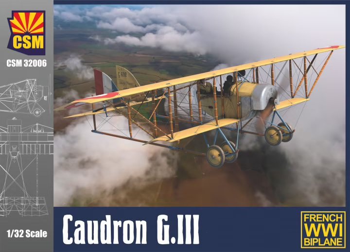 Modèle réduit Copper State Models 32-006 Caudron G.III 1/32