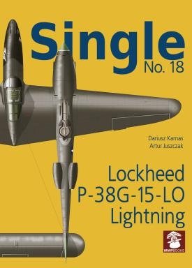 MMP Books 58921 Numéro unique 18 Lockheed P-38G-15-LO Lightning EN