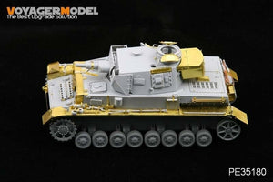 Voyager modèle PE35180 Seconde Guerre mondiale Pz.KPfw. IV Ausf F1 &amp;quot;Vorpanzer&amp;quot; pour DRAGON 6398 1/35 – image 3
