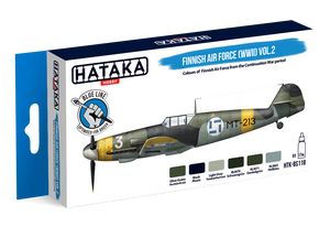 Hataka HTK-BS118 Finnish Air Force (WWII) Vol. 2 (8x17ml) – zdjęcie 3