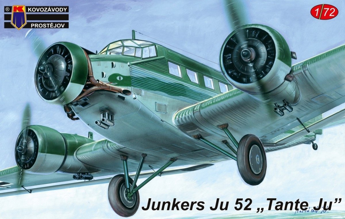 Kovozavody Prostejov KPM0128 Ju 52 &amp;quot;Tante Ju&amp;quot; 1/72