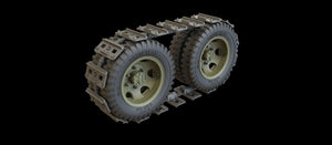 Panzer Art RE35-447 Roues GMC avec chenilles à boue 1/35  – image 3