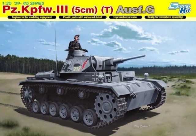 Dragon 6773 Pz.Kpfw.III (5cm) (T) Ausf.G 1/35