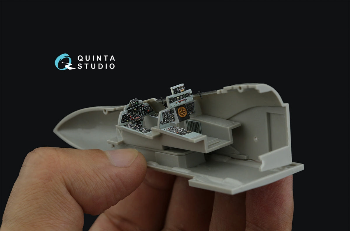 Intérieur imprimé en 3D et coloré sur papier décalcomanie Quinta Studio QD72092 F-4J/S (Hasegawa) 1/72 – image 10