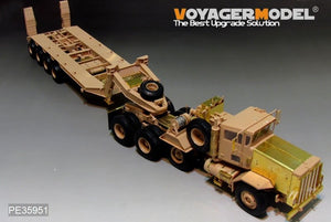 Voyager Model PE35951 Semi-remorque pour engins lourds M911 C-HET et M747 de l&amp;#39;armée américaine moderne pour MENG SS-013 1/35 – immagine 7