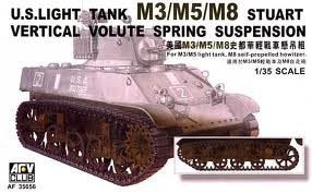 AFV Club 35056 Kit de suspension VVSS M3/M5/M8 (1/35)