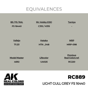 AK Interactive RC889 Light Gull Gray FS 16440 17 ml – image 3