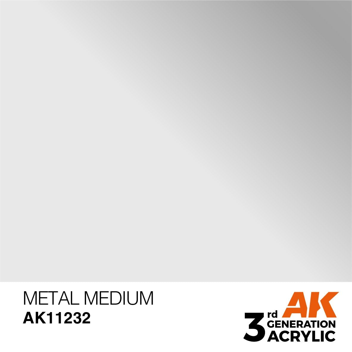 AK Interactive AK11232 METAL MEDIUM – AUXILIAIRE 17 ml