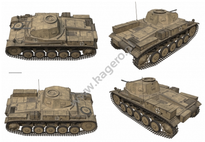Kagero 0025 Panzer II &amp;amp; Luchs EN – zdjęcie 4