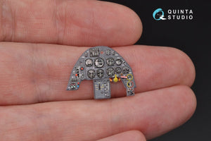 Intérieur imprimé en 3D et coloré sur papier décalcomanie Quinta Studio QD32046 Bf 109G-10 (pour maquette Trumpeter) 1/32 – Bild 5
