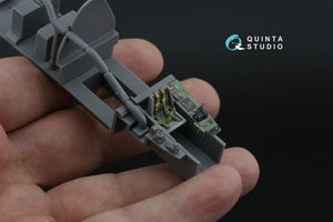 Intérieur imprimé en 3D et coloré sur papier décalcomanie (Tamiya) (avec pièces en résine imprimées en 3D) Quinta Studio QD+48556 Bristol Beaufighter TF.Mk.X, échelle 1/48 – Bild 6