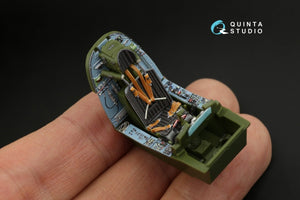 Intérieur imprimé en 3D et coloré du Su-25 de Quinta Studio QD48249 (Zvezda) à l&amp;#39;échelle 1/48 – Bild 2