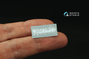 Quinta Studio QR+35027 Ceintures de sécurité pour avions de chasse de la Luftwaffe de la Seconde Guerre mondiale (avec boucles métalliques) (Tous les kits) 1/35 – Bild 5