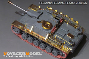 Voyager modèle PE351244 garde-boue allemand StuG III Ausf.G de la seconde guerre mondiale pour BORDER BT-020 1/35 – Bild 3