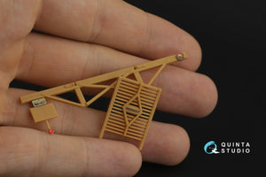Intérieur imprimé en 3D et coloré sur papier décalcomanie (ICM) Quinta Studio QD35032 Renault AHN 3.5t 1/35 – Bild 4