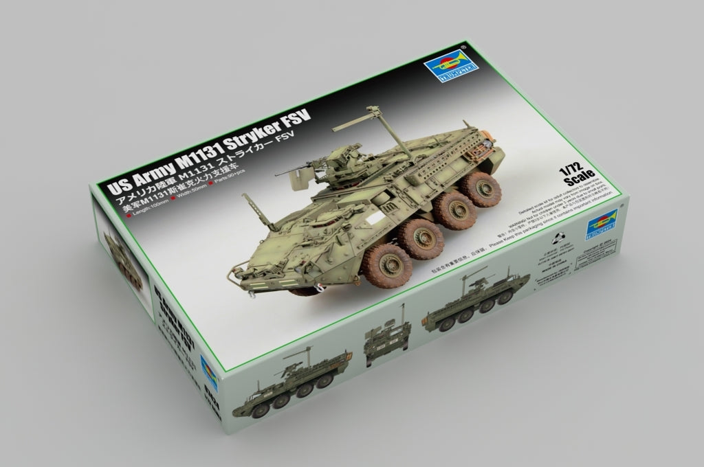 Trumpeter 07424 M1131 Stryker Véhicule d&amp;#39;appui-feu 1/72 – immagine 2