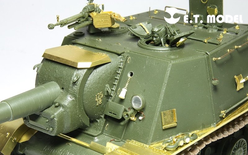 Maquette ET E35-028 JSU-152 soviétique de base de la Seconde Guerre mondiale (pour TAMIYA 35303) (1/35) – Bild 6