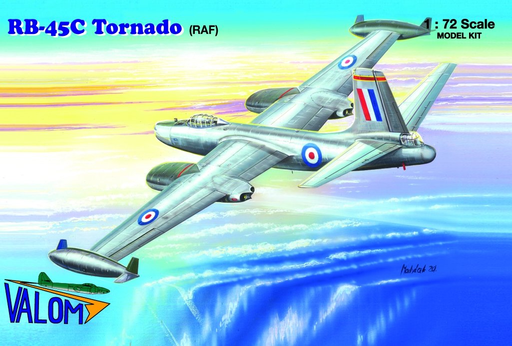 Valom 72123 Tornado nord-américaine RB-45C 1/72