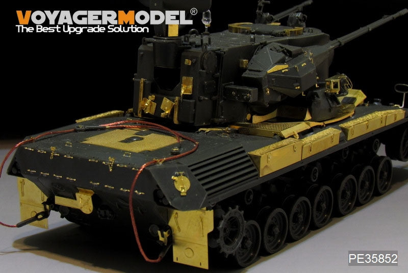 Maquette Voyager PE35852 Guépard allemand moderne A1 SPAAG Basic pour MENG TS-030 1/35 – image 9